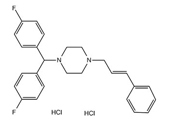 Flunarizine dihydrochloride CAS No.: 30484-77-6