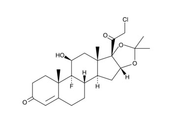 Halcinonide-3093-35-4 Halcinonide CAS No.: 3093-35-4; 699012-35-6